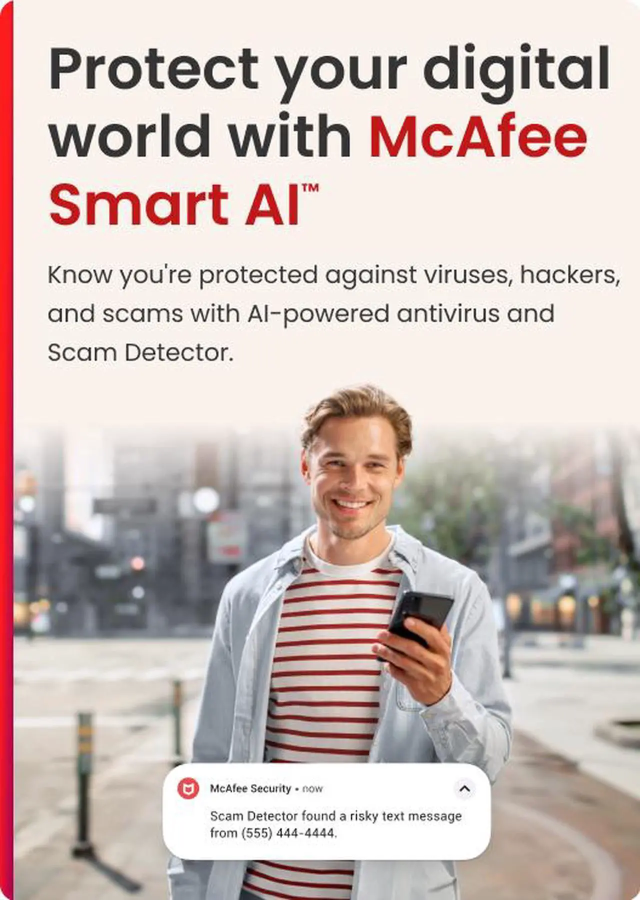 Alt view image 3 of 8 - McAfee Total Protection  (Windows, macOS, Android, iOS, ChromeOS) 2025 | 3 Device | Includes Antivirus, Scam Protection, Secure VPN | 1-Year Subscription with Auto-Renewal | Digital Download
