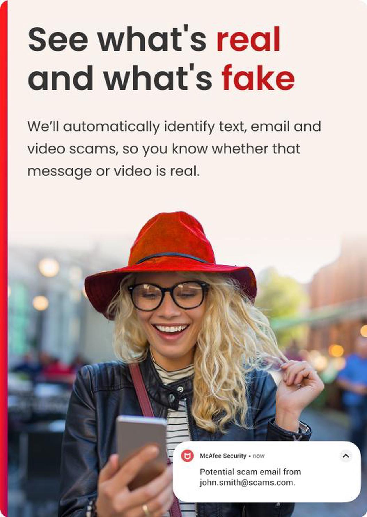 Alt view image 4 of 8 - McAfee Total Protection  (Windows, macOS, Android, iOS, ChromeOS) 2025 | 3 Device | Includes Antivirus, Scam Protection, Secure VPN | 1-Year Subscription with Auto-Renewal | Digital Download