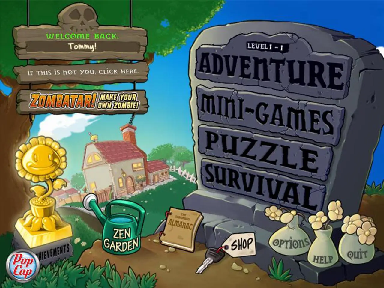 Alt view image 9 of 11 - Plants vs. Zombies Game of the Year Edition - PC Digital [Origin]
