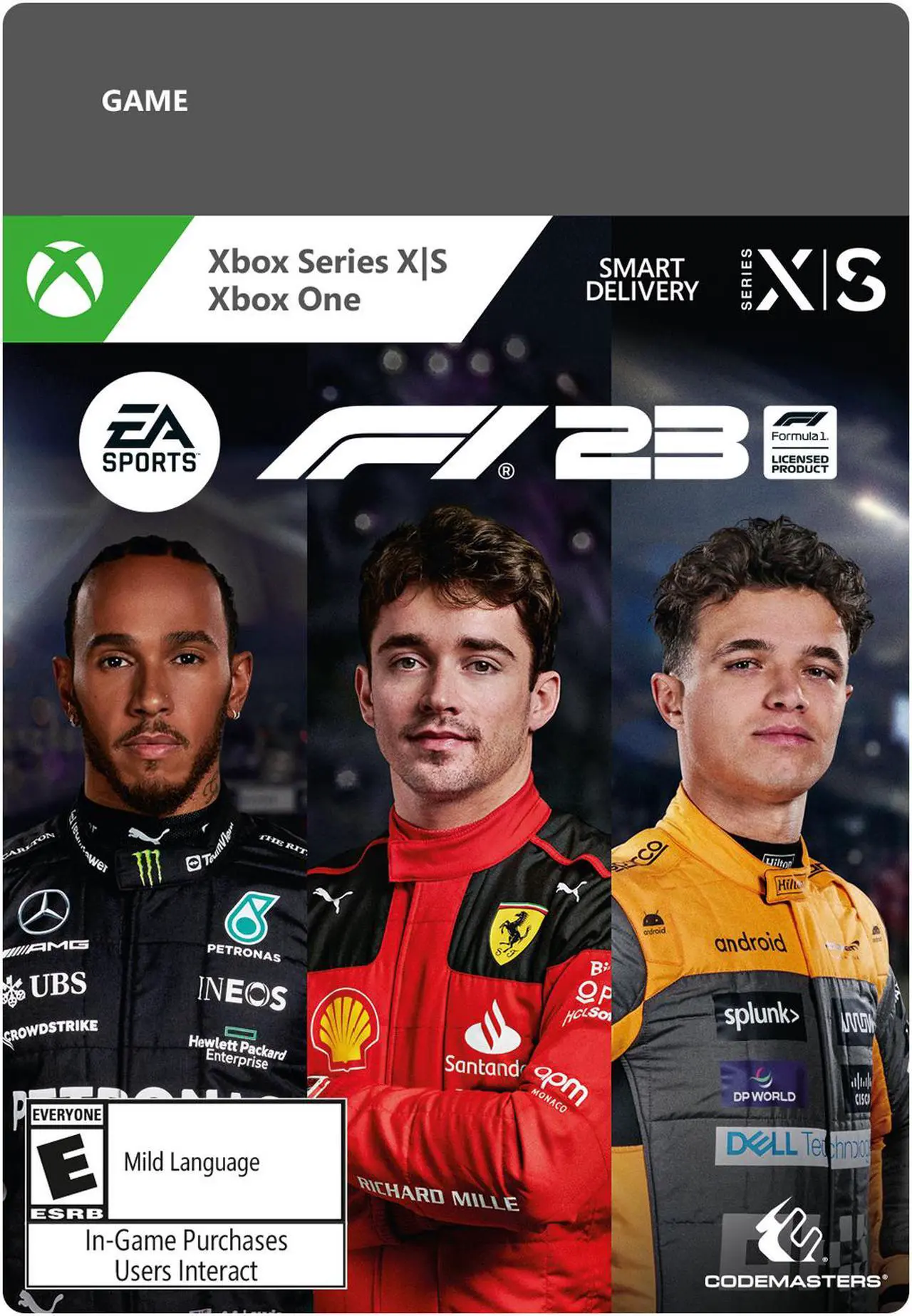 Main image of F1 23 Standard Edition Xbox Series X|S, Xbox One [Digital Code]