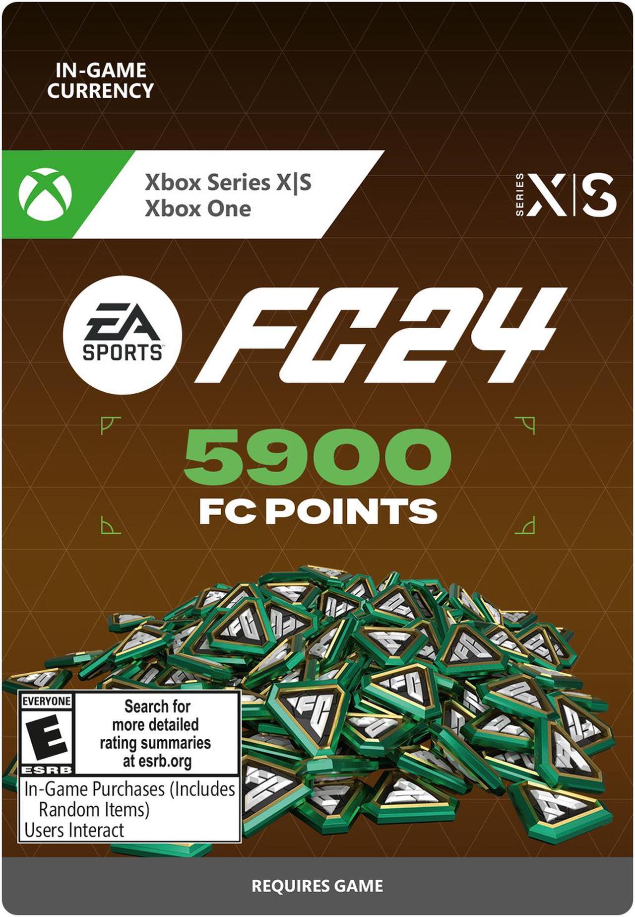 Main image of EA SPORTS FC 24 -5900 FC POINTS Xbox Series X|S, Xbox One [Digital Code]