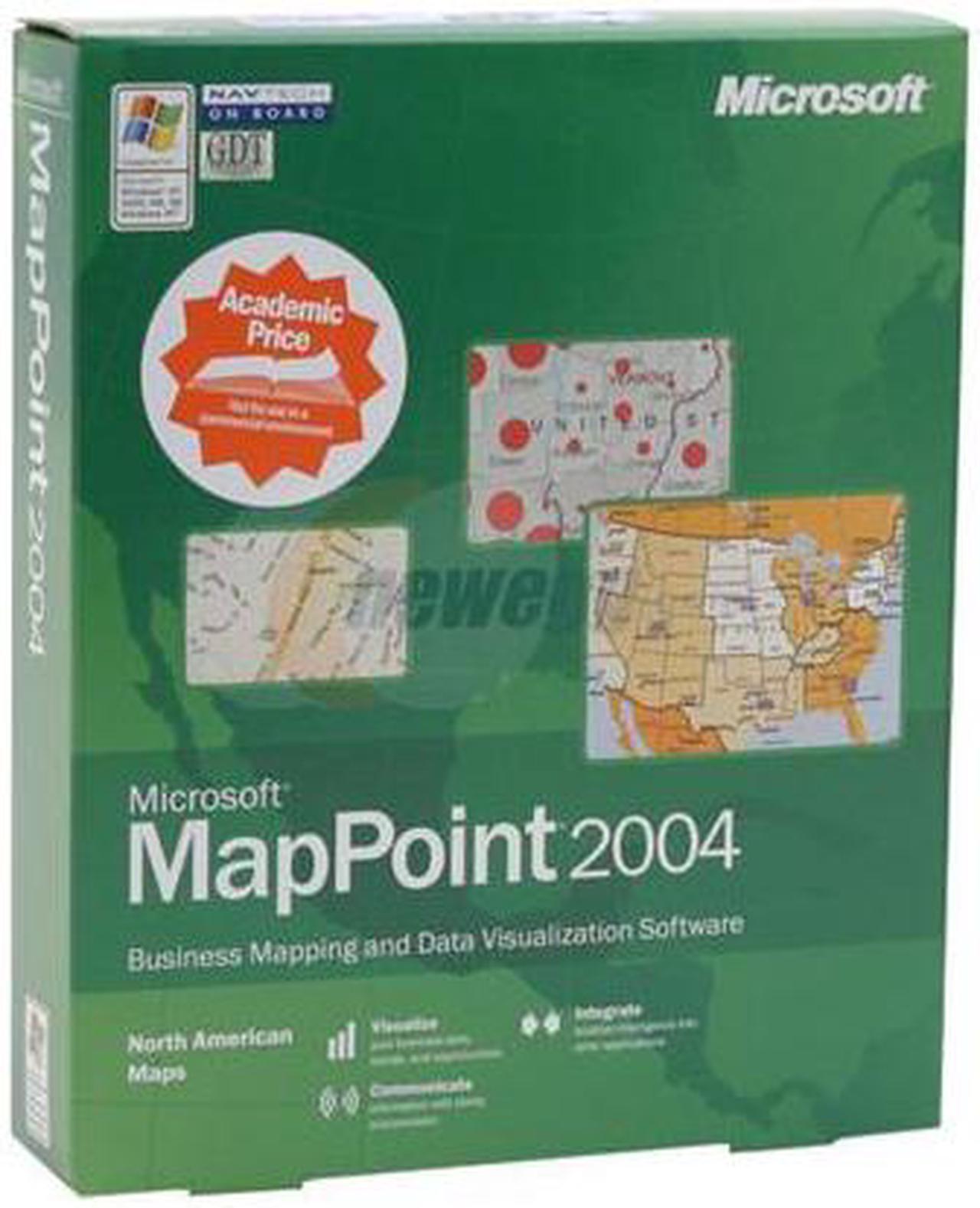 Main image of Microsoft MapPoint 2004 North America
