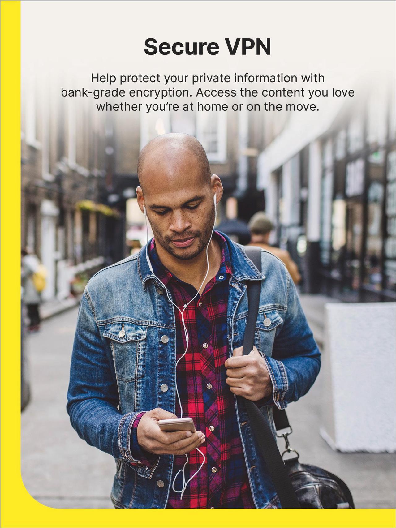Alt view image 7 of 7 - Norton 360 for 5 Devices with LifeLock Select, 1 Year Subscription with Auto Renewal, All-in-One Protection for your Devices, Online Privacy, and Identity [Download]