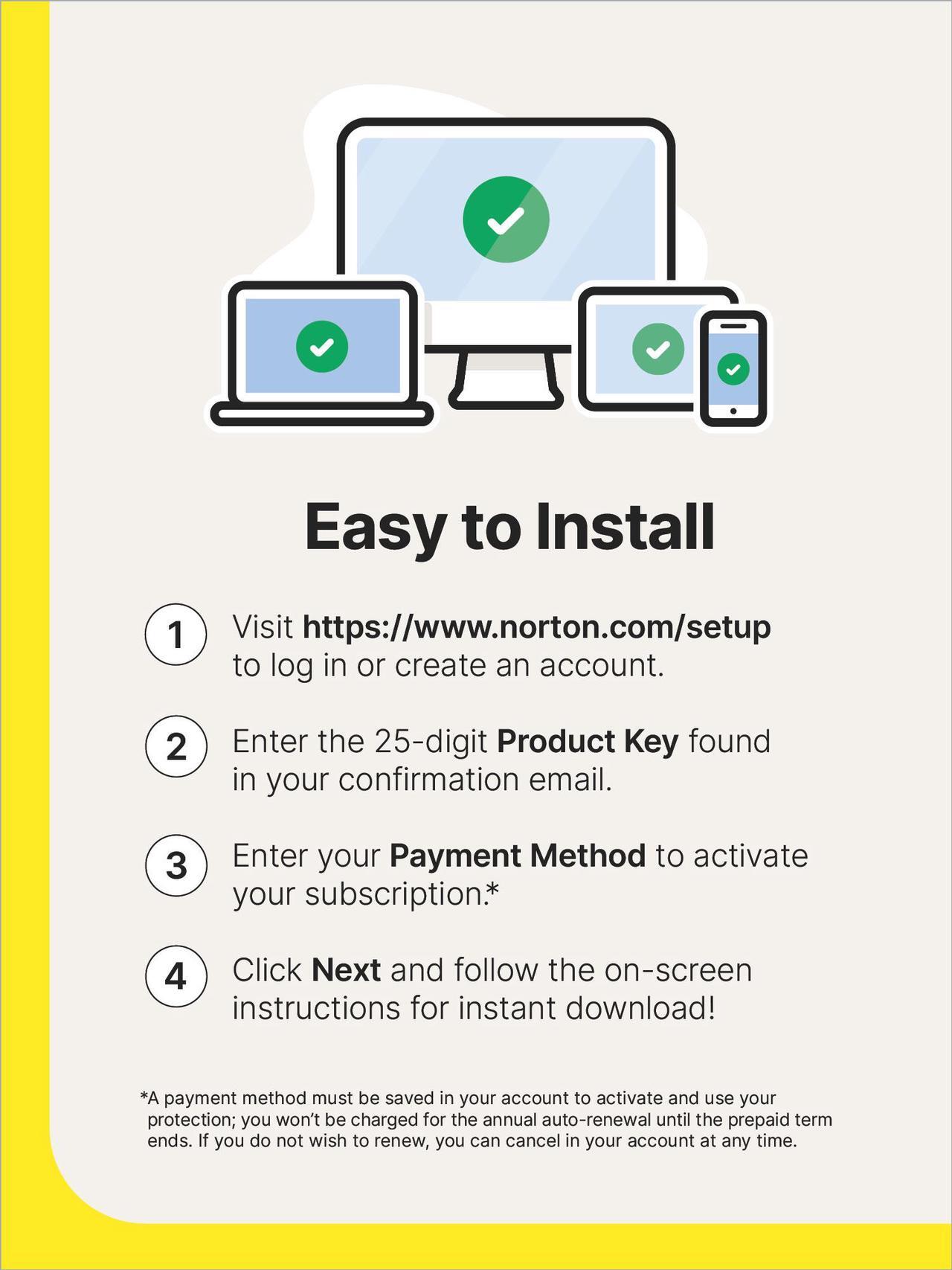Alt view image 8 of 7 - Norton 360 for 5 Devices with LifeLock Select, 1 Year Subscription with Auto Renewal, All-in-One Protection for your Devices, Online Privacy, and Identity [Download]