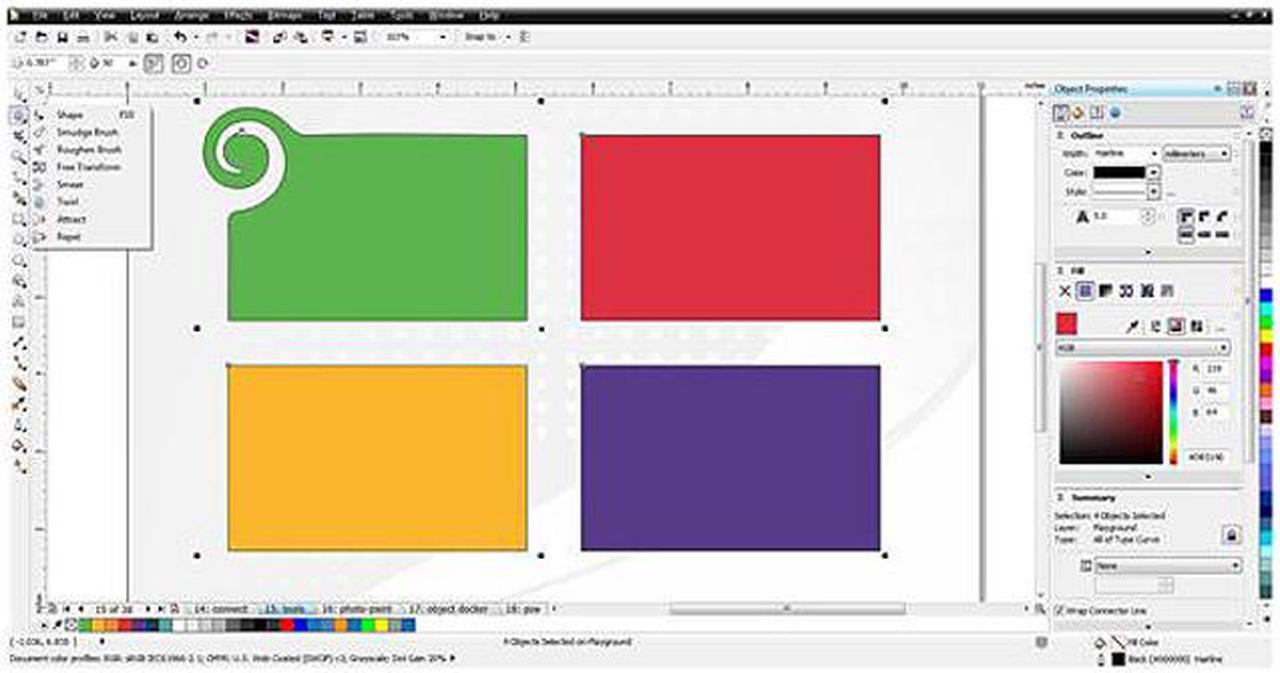 Alt view image 3 of 8 - Corel CorelDRAW Graphics Suite X6 - Download