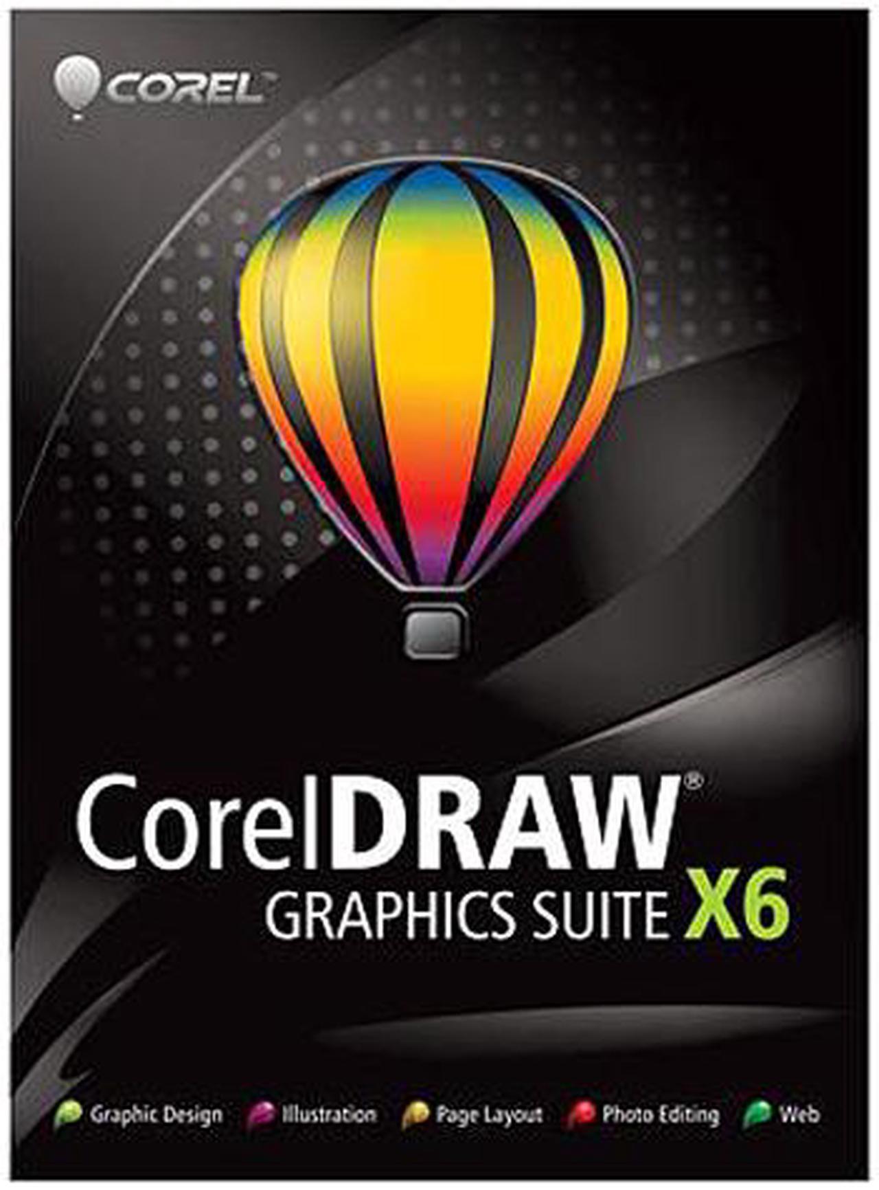 Main image of Corel CorelDRAW Graphics Suite X6 - Download