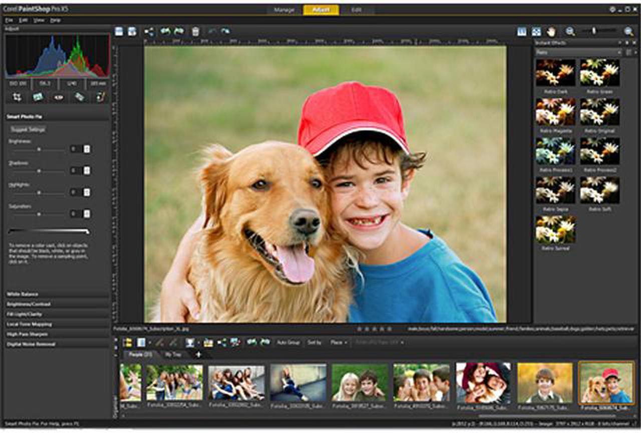 Alt view image 3 of 3 - Corel PaintShop Pro X5 Ultimate - Download