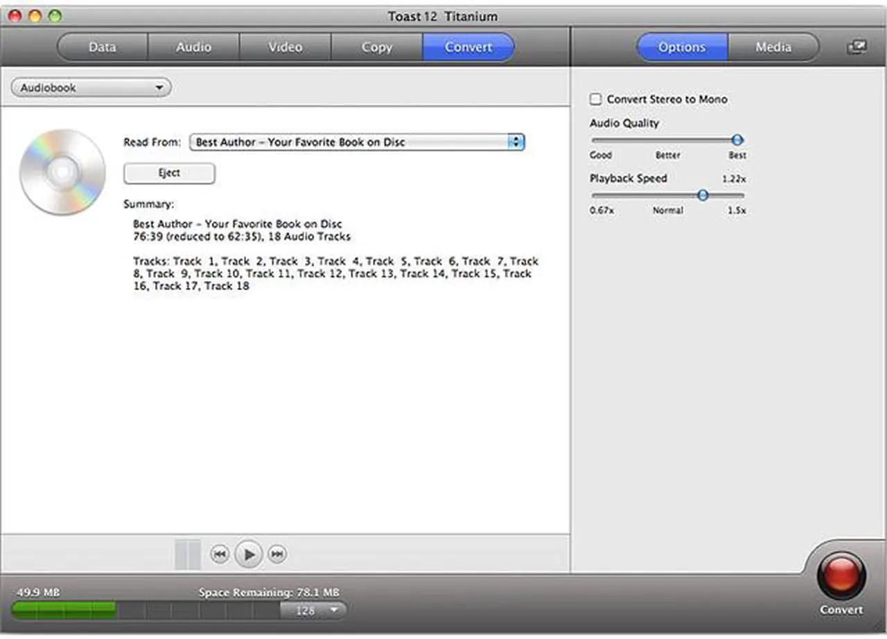 Alt view image 8 of 9 - Corel Roxio Toast 12 Titanium - Download