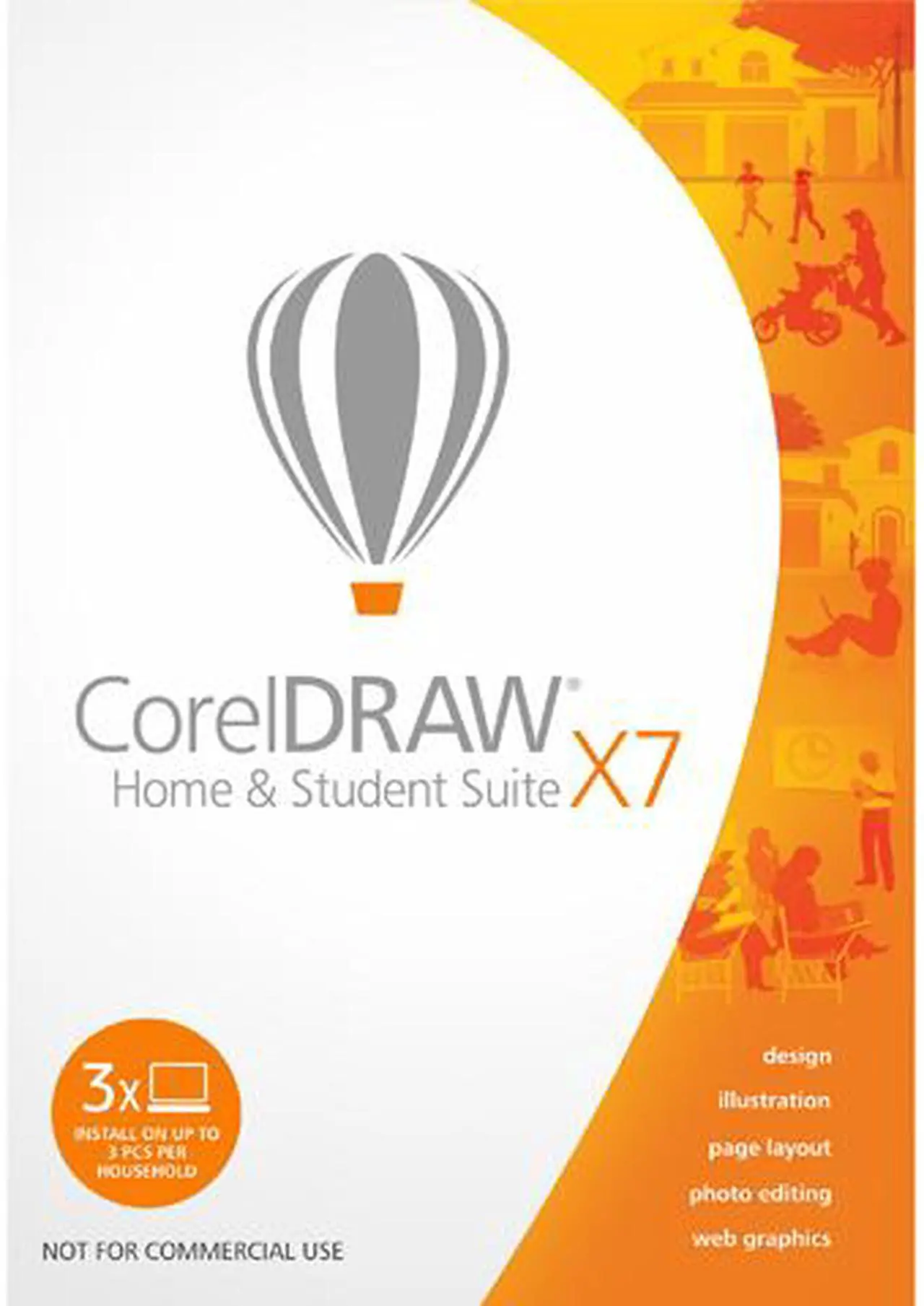 Main image of Corel CorelDraw Home & Student Suite X7
