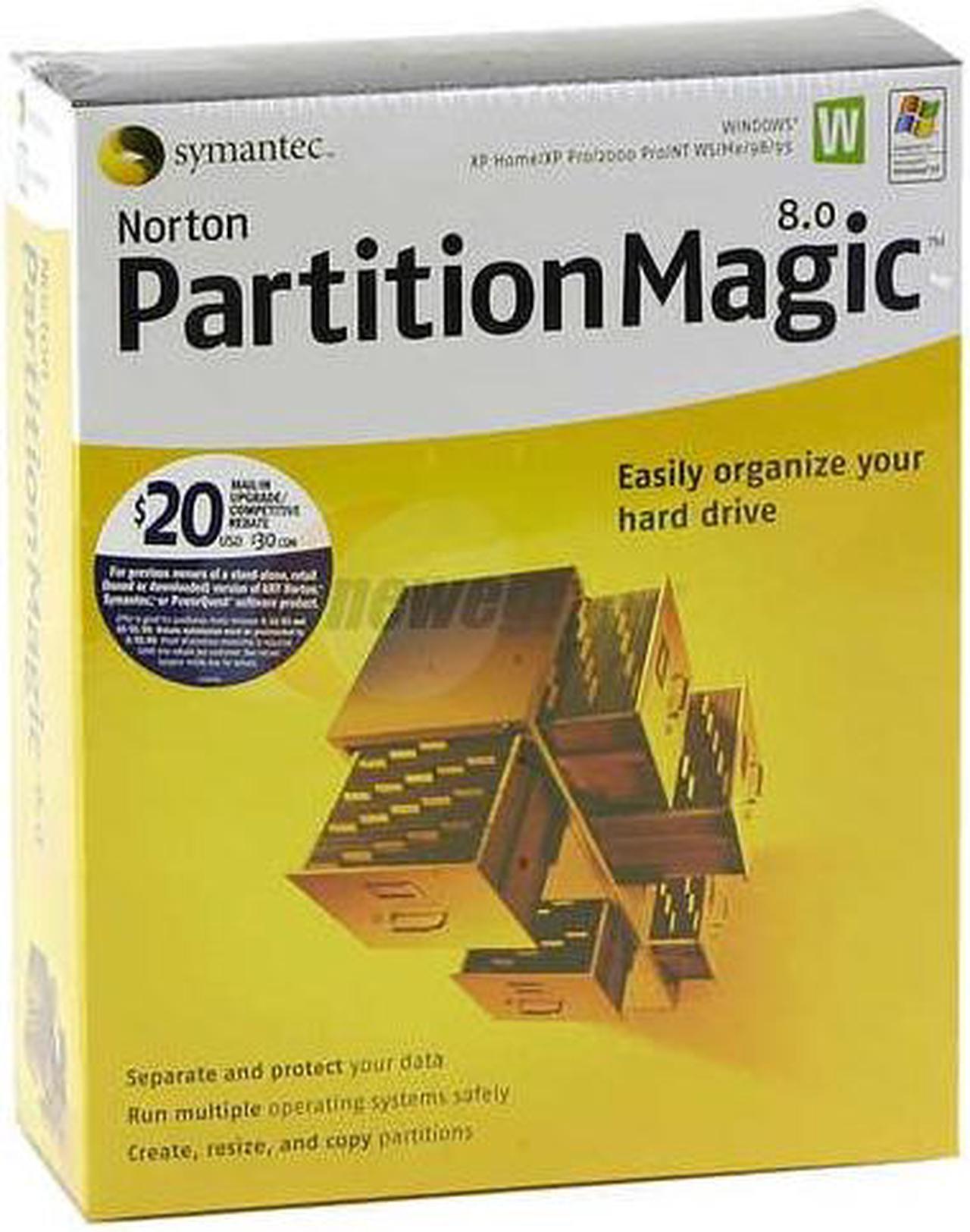 Main image of Symantec Norton Partition Magic 8.0