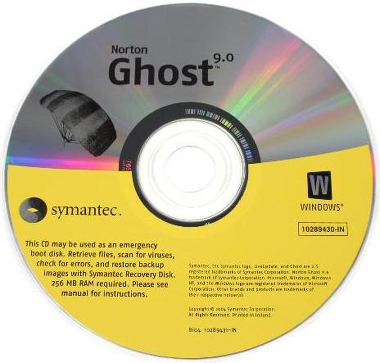 Main image of Symantec Norton Ghost 9.0 - OEM
