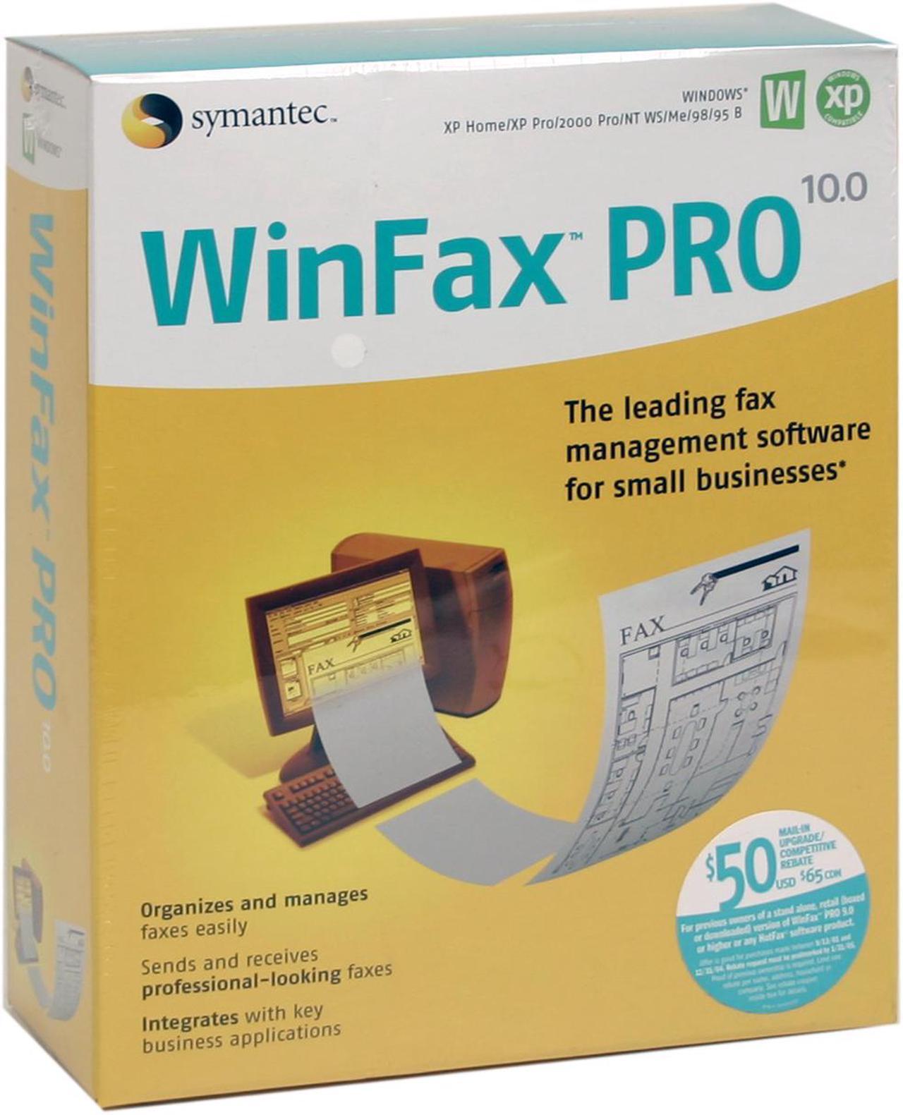 Main image of Symantec WinFax Pro V10.02