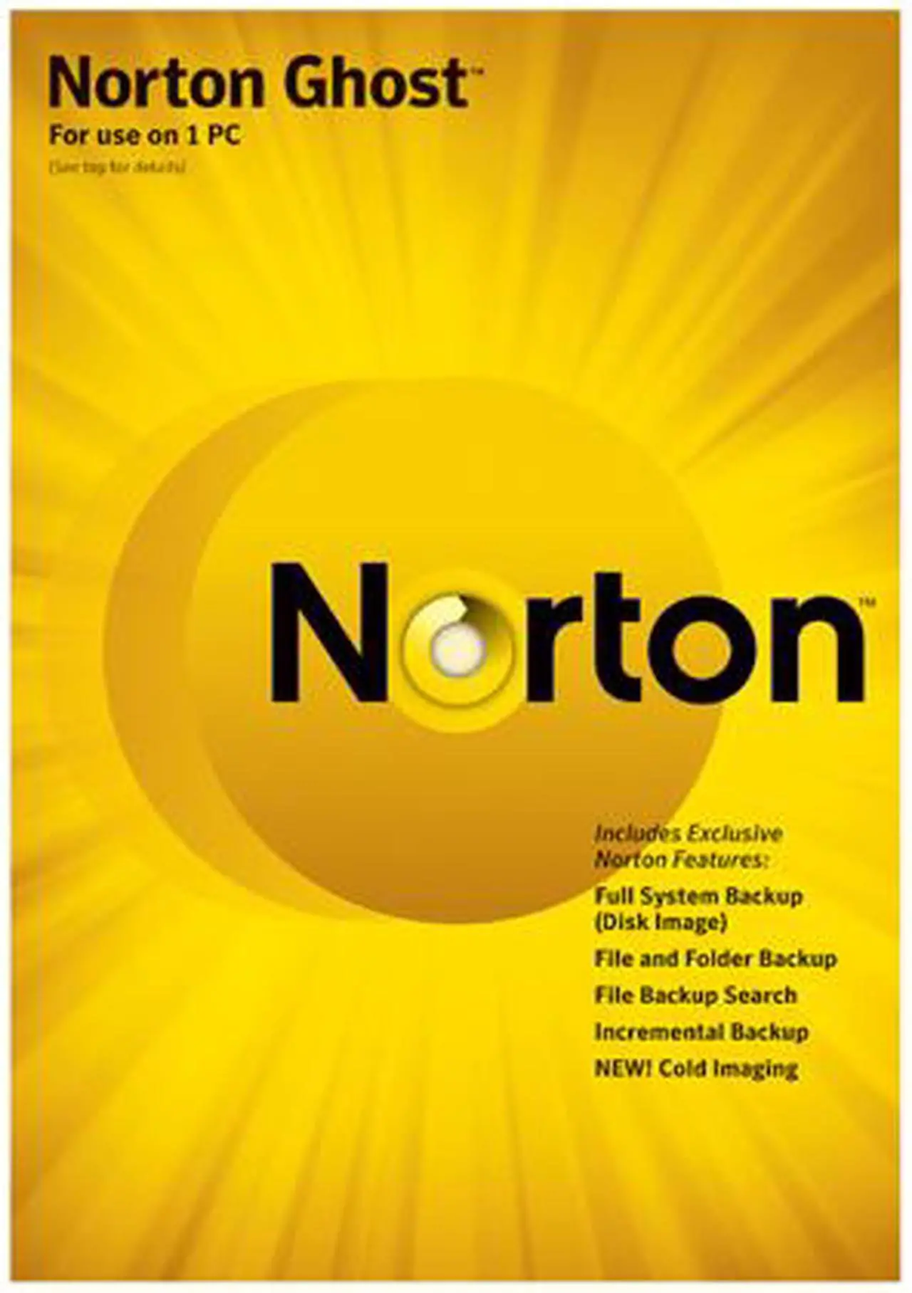 Main image of Symantec Norton Ghost 15.0 - 1 PC