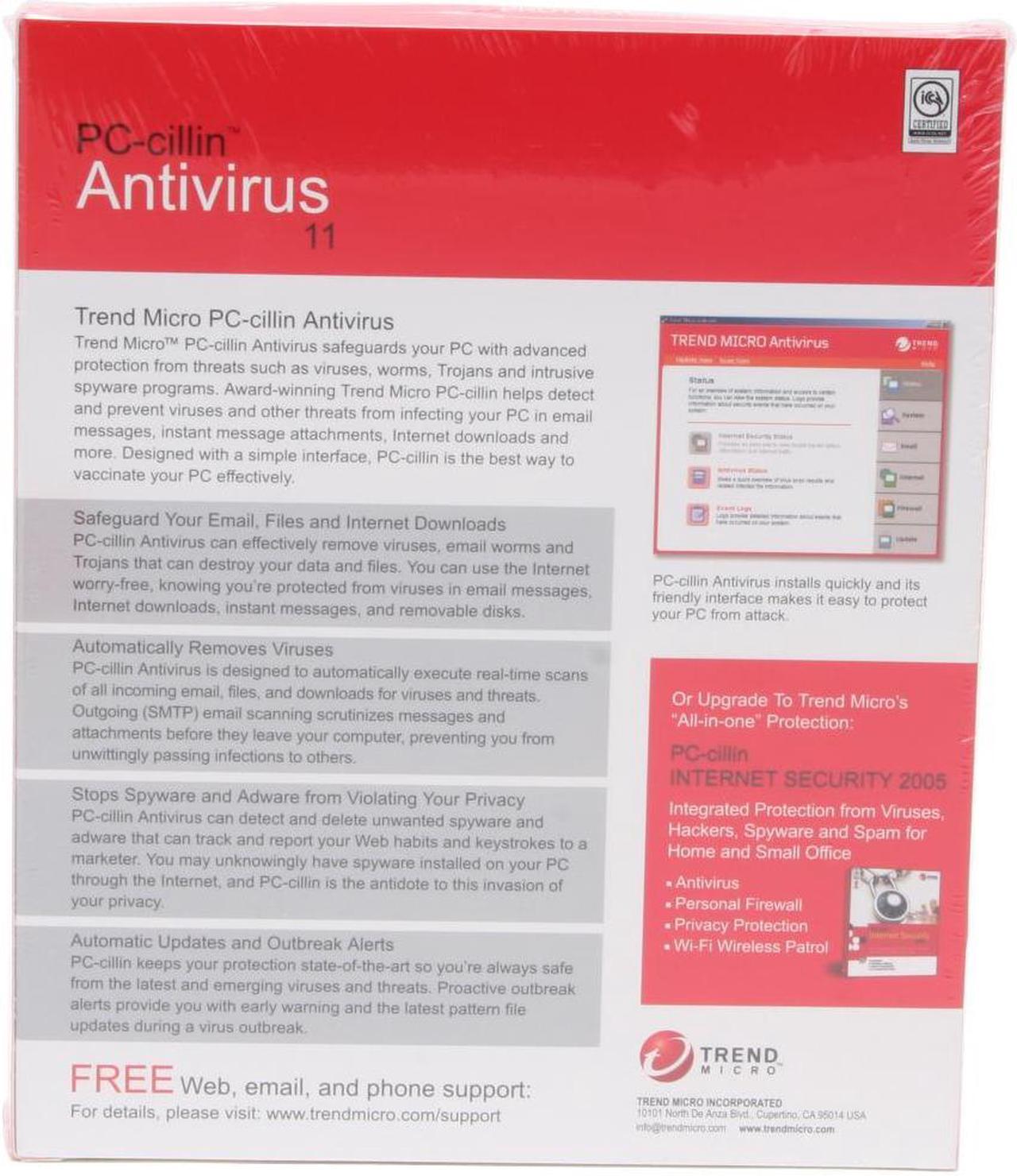 Alt view image 2 of 2 - TREND MICRO PC Cillin Antivirus