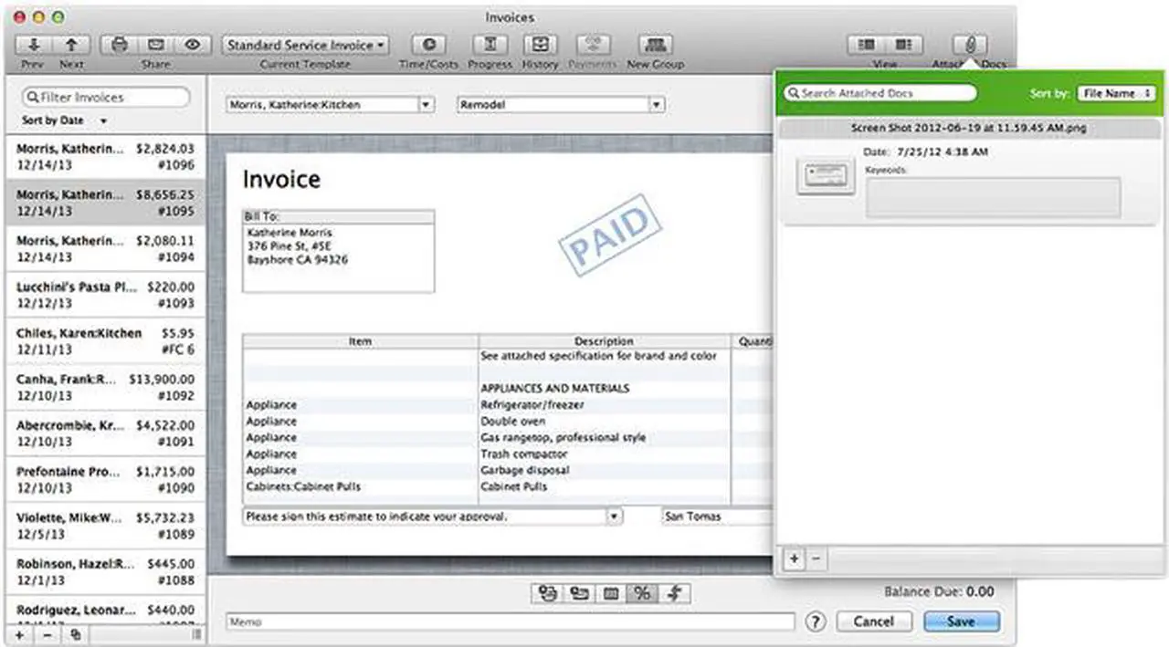 Alt view image 3 of 3 - Intuit QuickBooks 2013 for Mac - Download