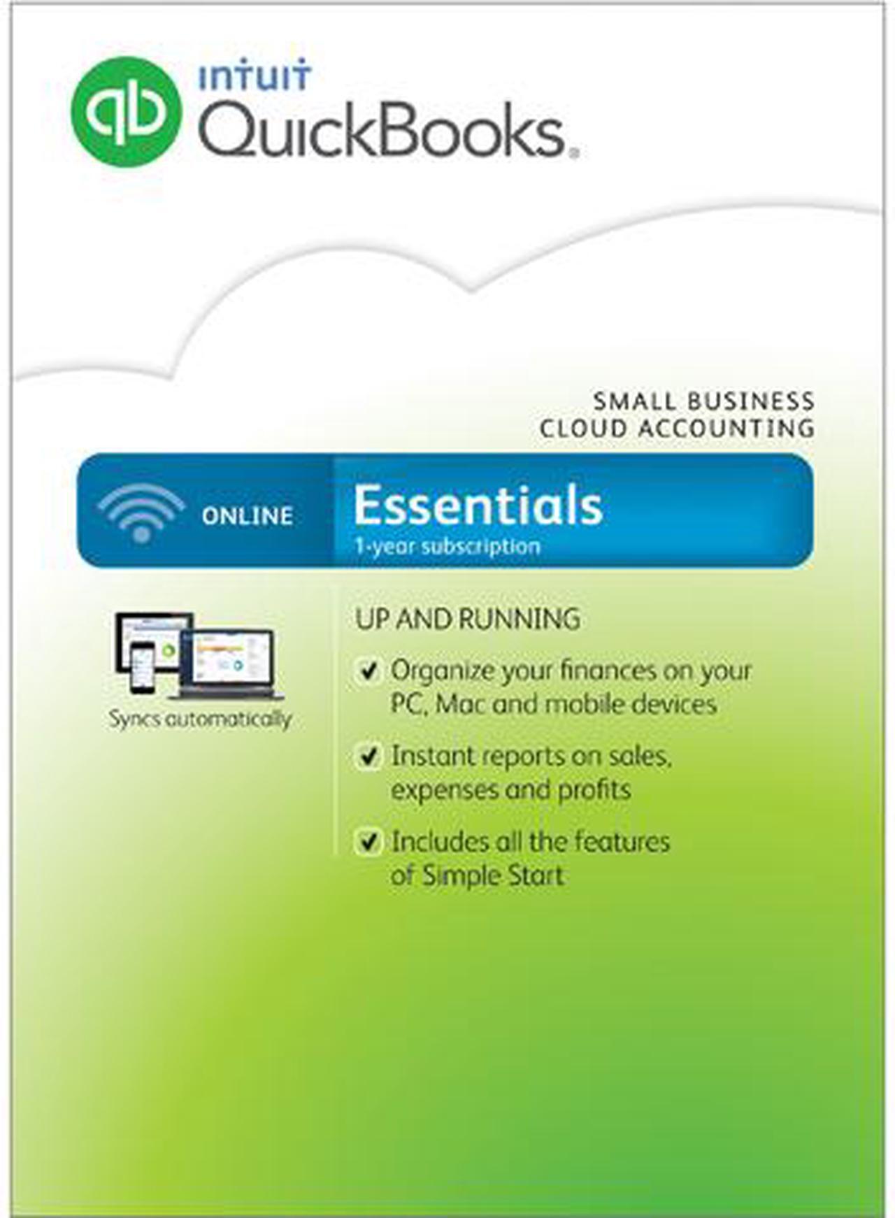 Main image of Intuit QuickBooks Online Essentials Free Trial (30 Days)