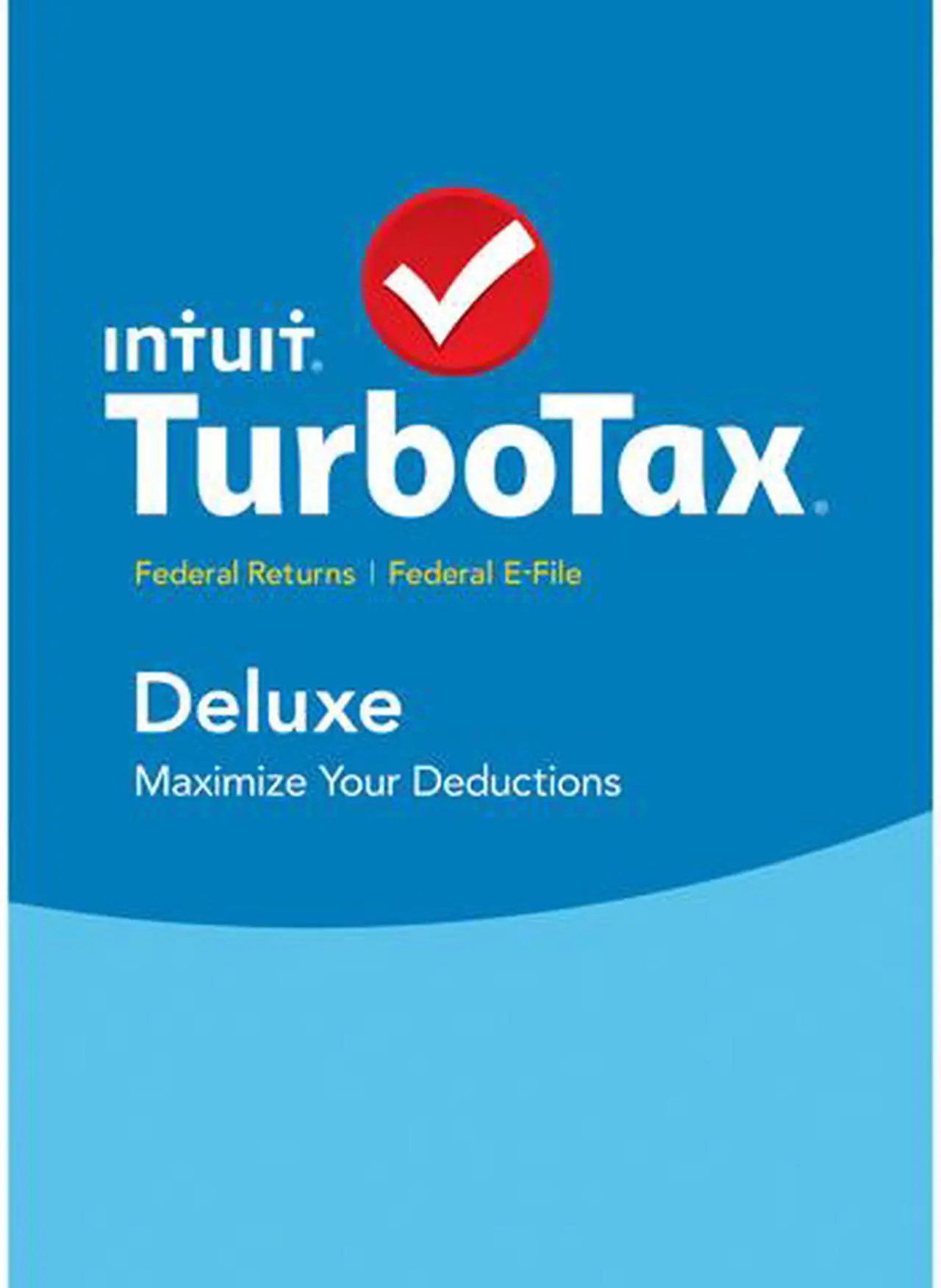 Main image of Intuit TurboTax Deluxe 2015 Fed + Efile for Windows - Download
