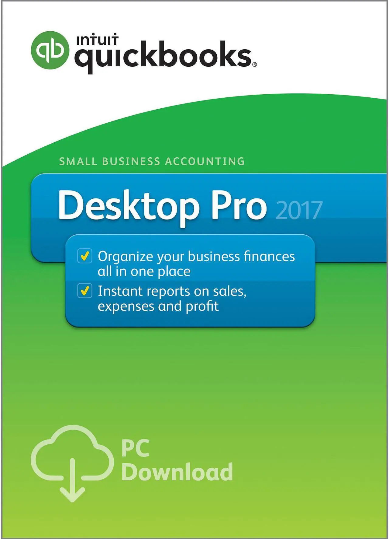 Main image of QuickBooks Desktop Pro 2017 - Download (OEM Bundle Attach Only)