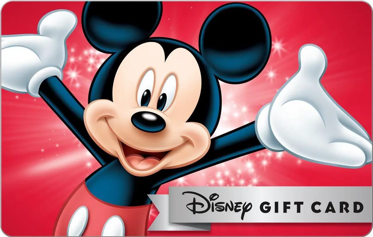 Deal of the Day: Free  Disney eGift Card with 0 Disney Gift Card