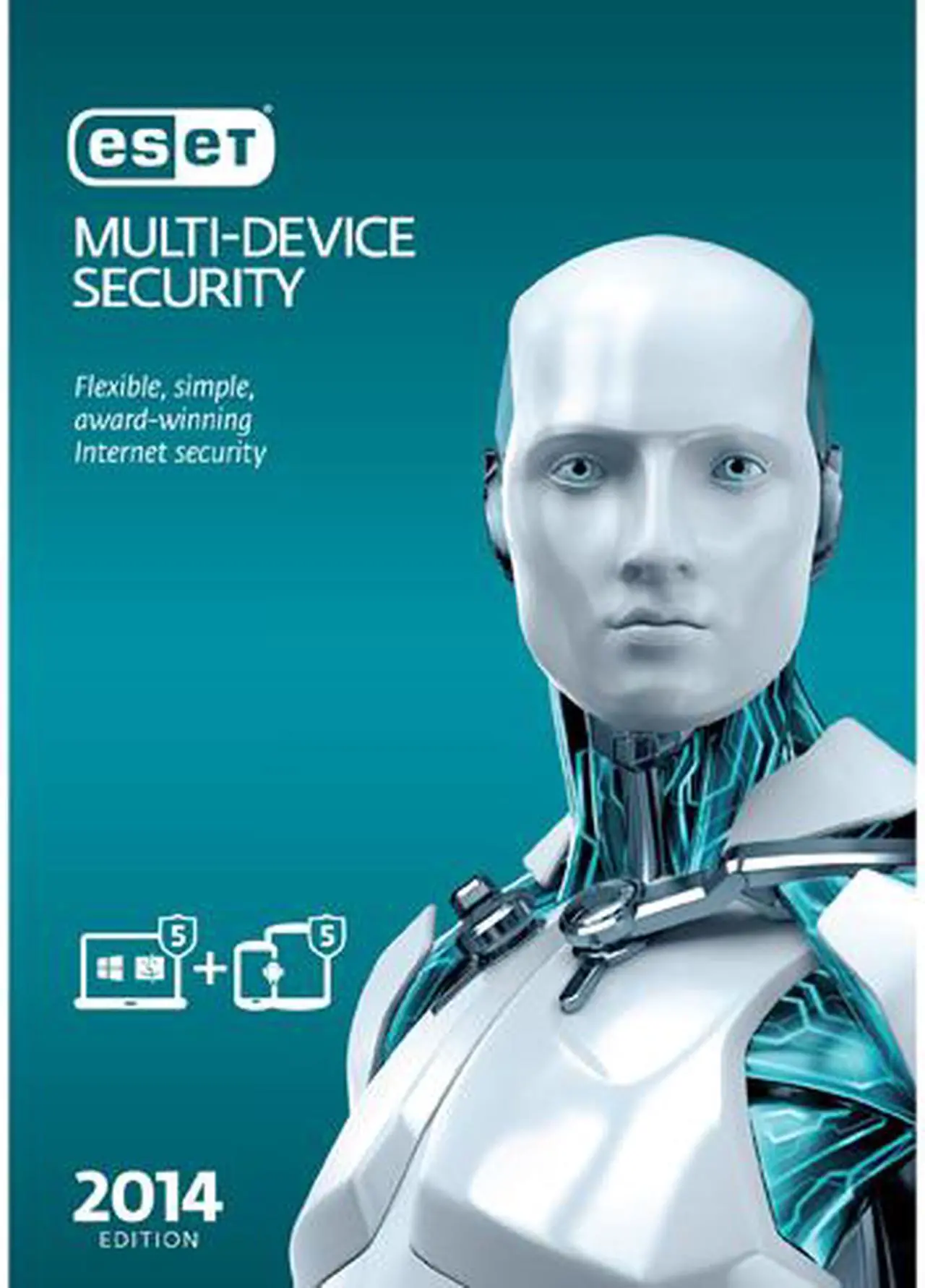 Main image of ESET Multi-Device Security - 5 PCs + 5 Android Devices
