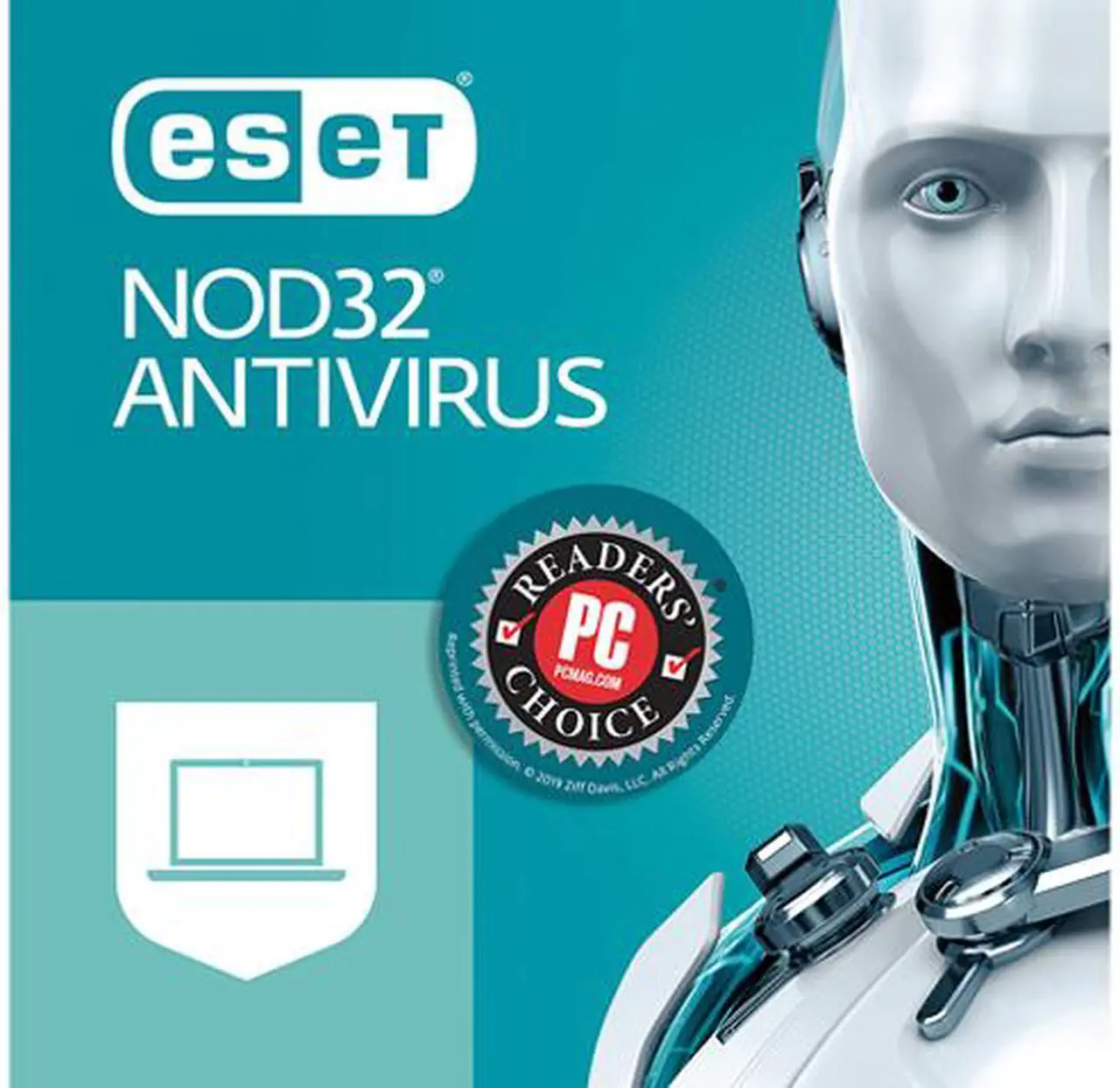 Main image of ESET NOD32 Antivirus 2019 - 3 PCs (Product Key Card)