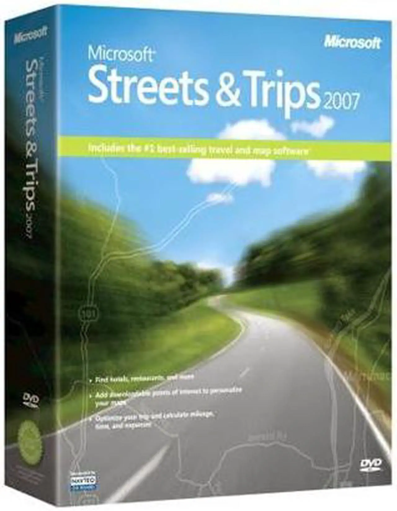 Microsoft Streets & Trips 2007 DVD