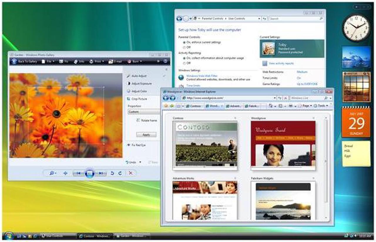 Alt view image 2 of 6 - Microsoft Windows Vista Home Basic SP1 32-bit for System Builders - OEM