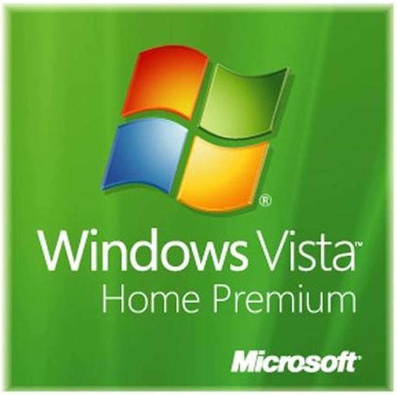 Main image of Microsoft Windows Vista Home Premium SP1 64-bit for System Builders - OEM