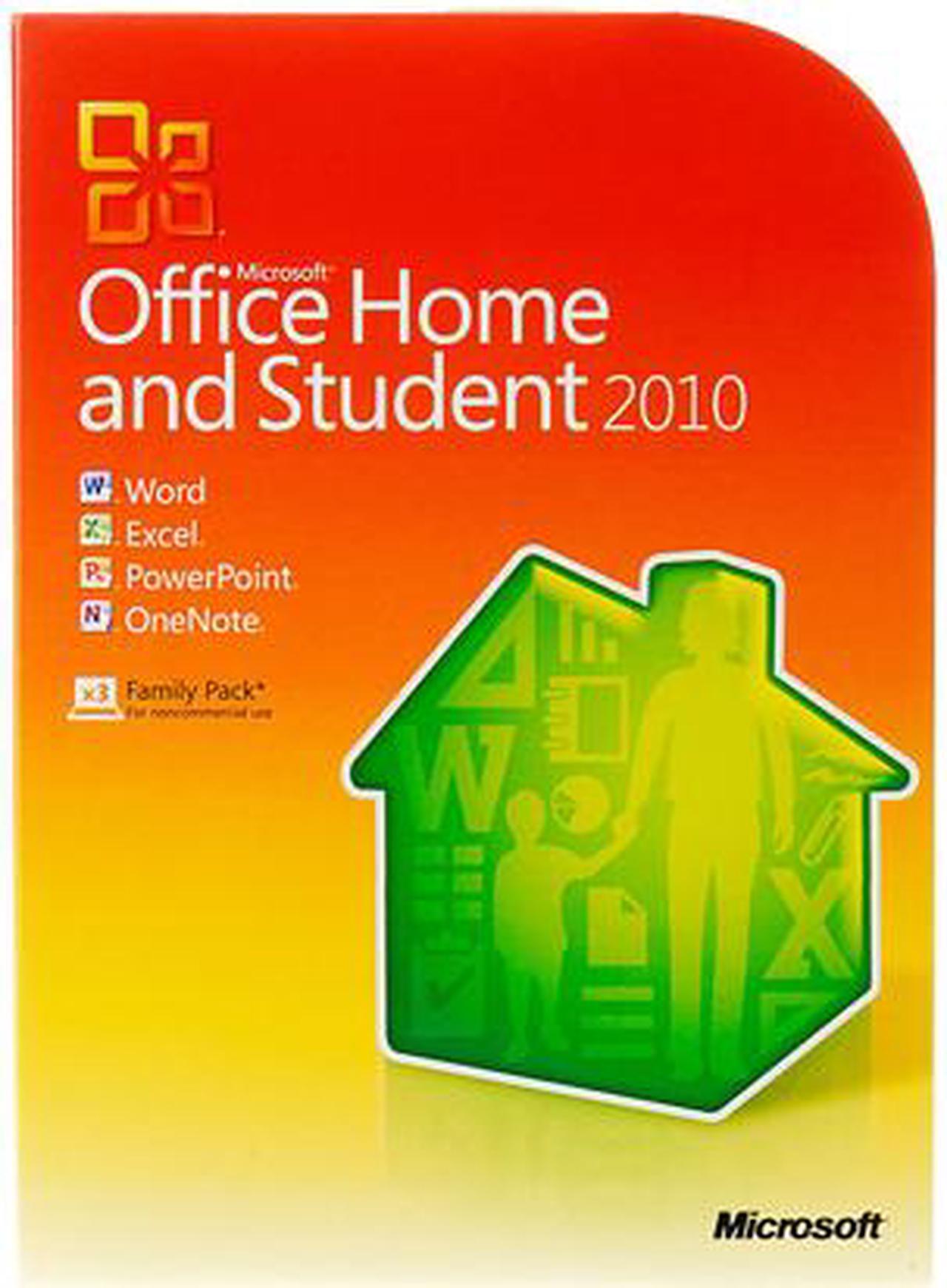 Main image of Microsoft Office 2010 Home & Student 3-User