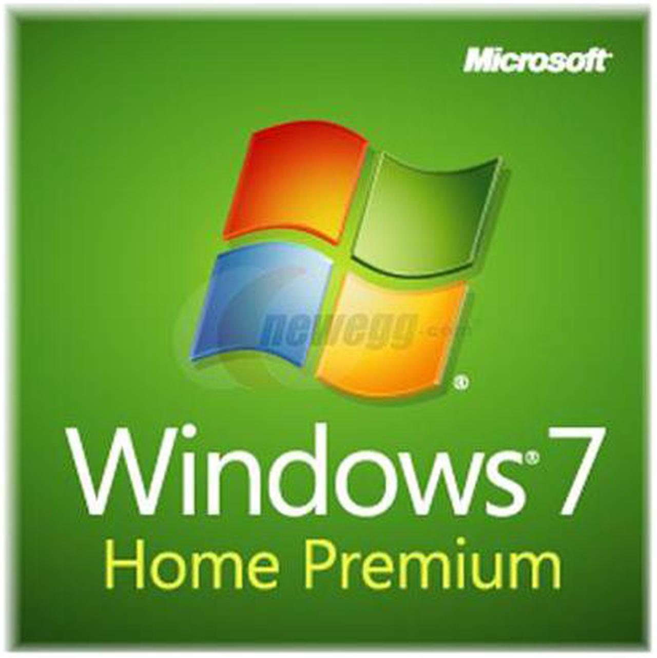 Microsoft Windows 7 Home Premium SP1 64-bit