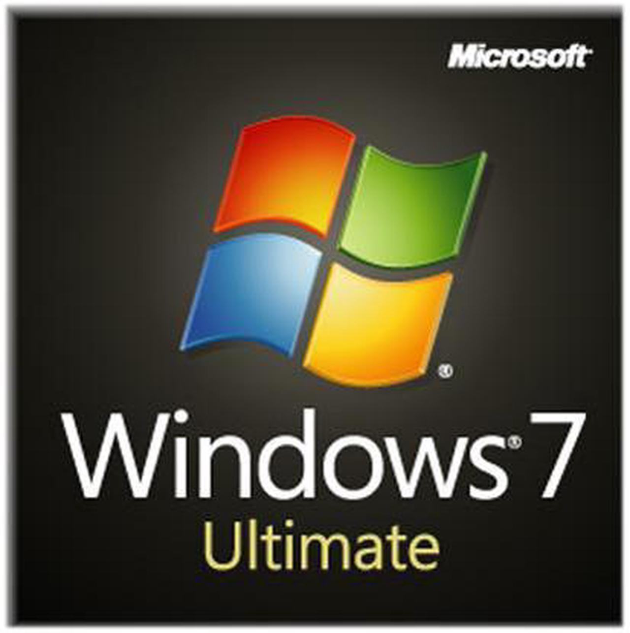 Microsoft Windows 7 Ultimate SP1 64-bit 1-Pack - OEM