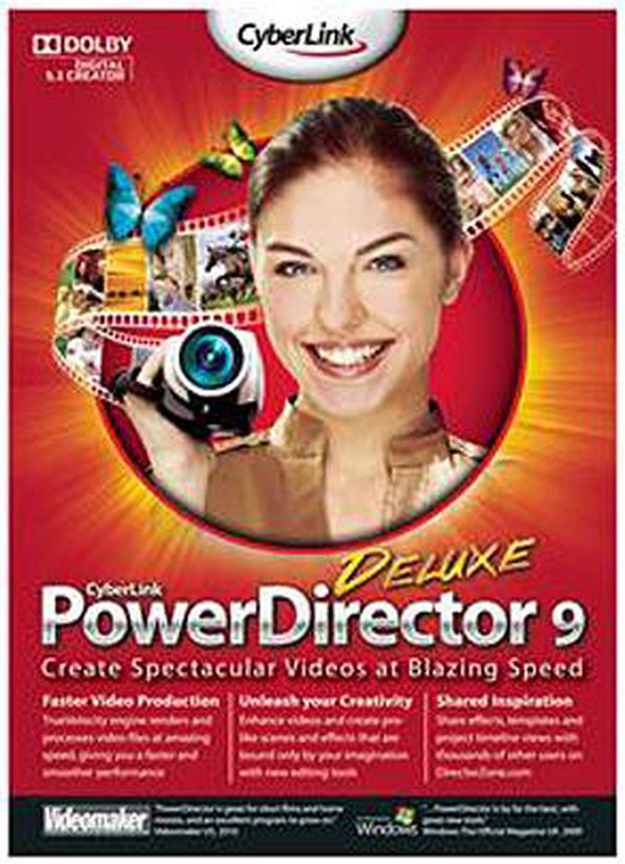 Main image of CyberLink PowerDirector 9 Deluxe