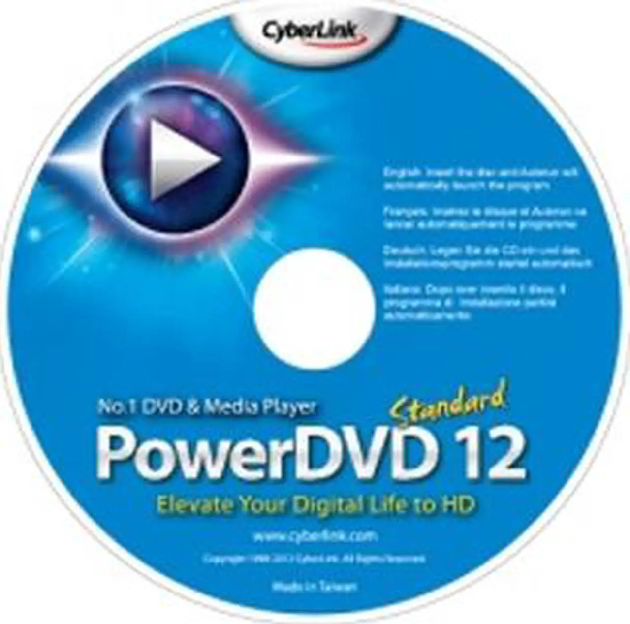Alt view image 2 of 2 - CyberLink PowerDVD 12 Standard - OEM