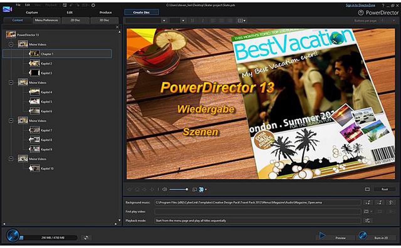 Alt view image 3 of 7 - CyberLink PowerDirector 13 Ultra - 30 Day Free Trial Download