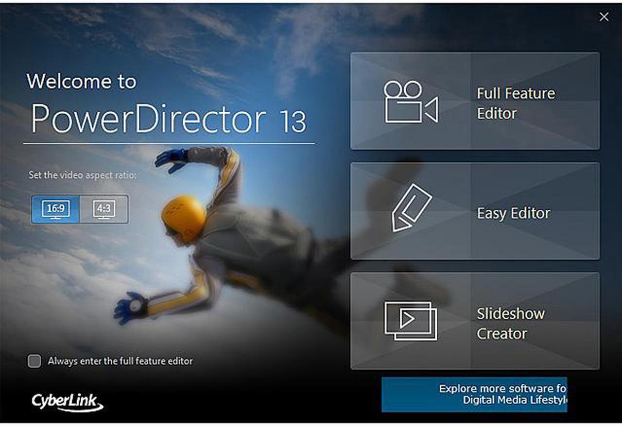 Alt view image 7 of 7 - CyberLink PowerDirector 13 Ultra - 30 Day Free Trial Download