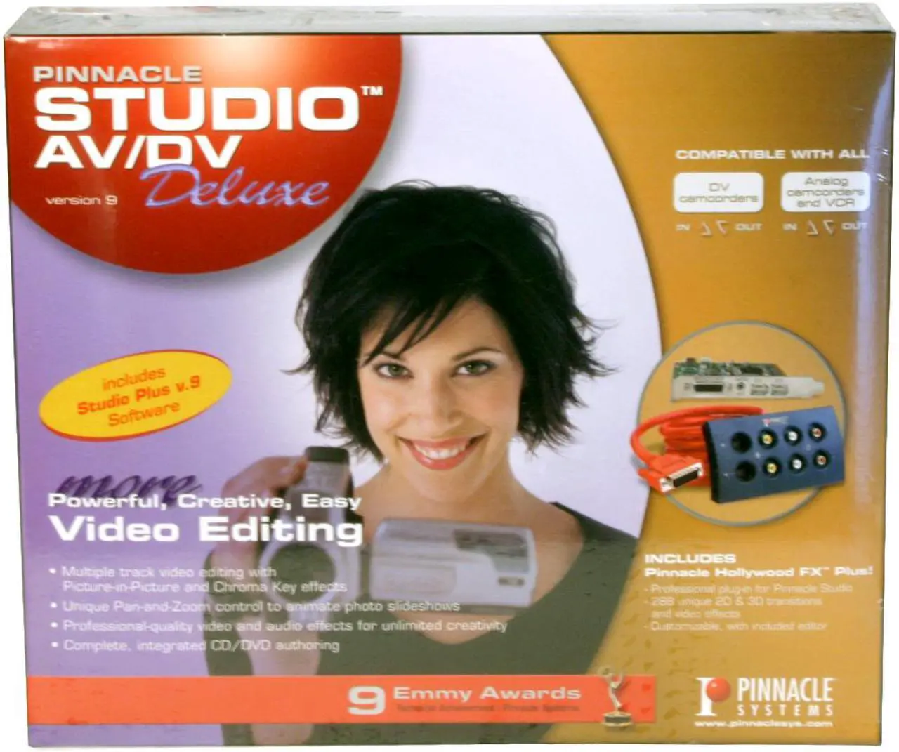 Main image of Pinnacle Studio AV/DV Deluxe 9 (w/Studio Plus)