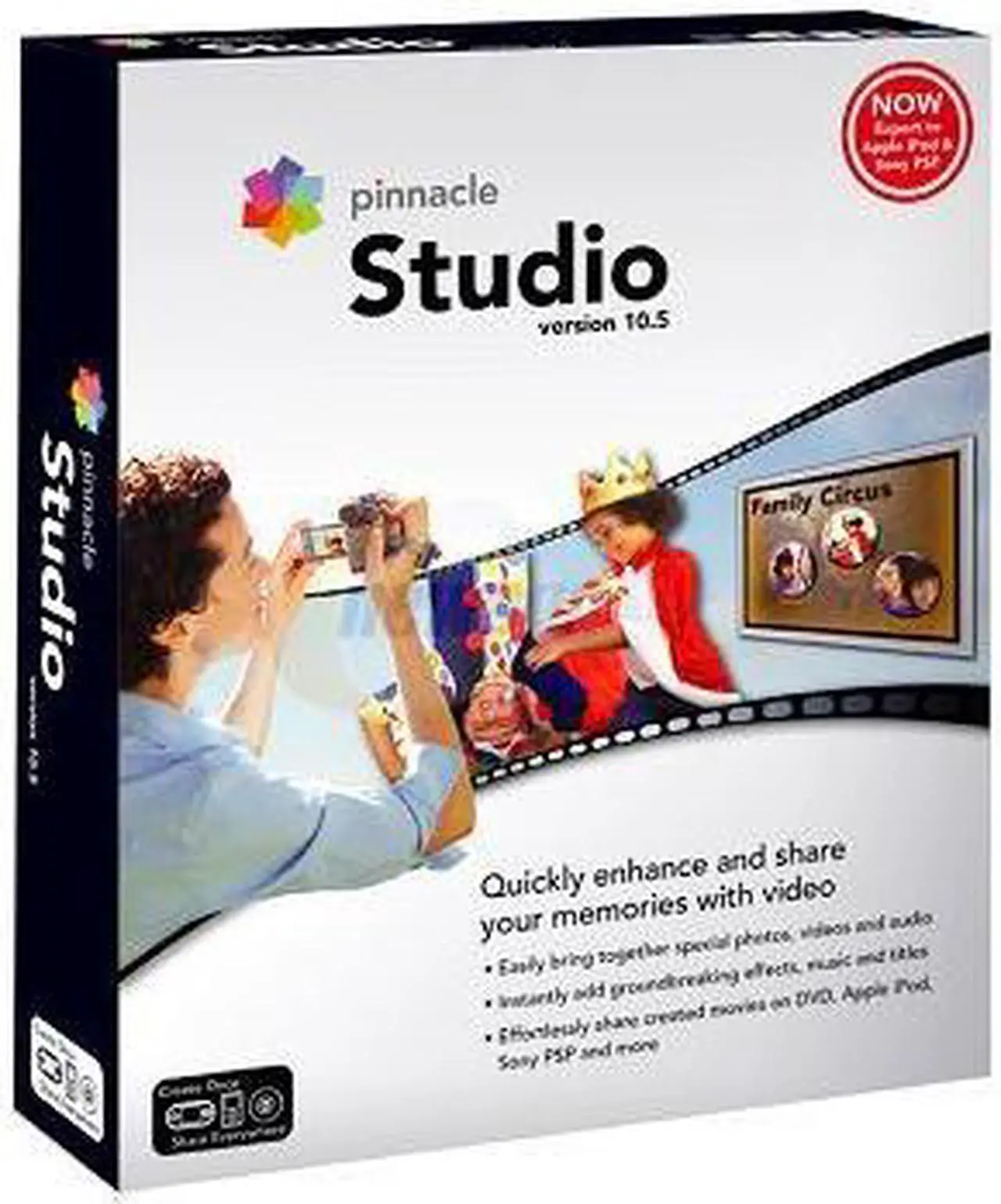 Main image of Pinnacle Studio Mediasuite version 10.5 Titanium Edition