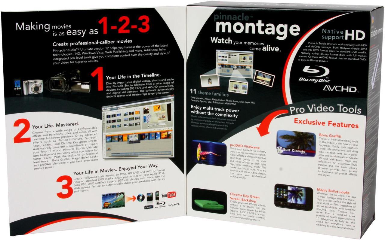 Alt view image 2 of 3 - Pinnacle Studio Ultimate version 12