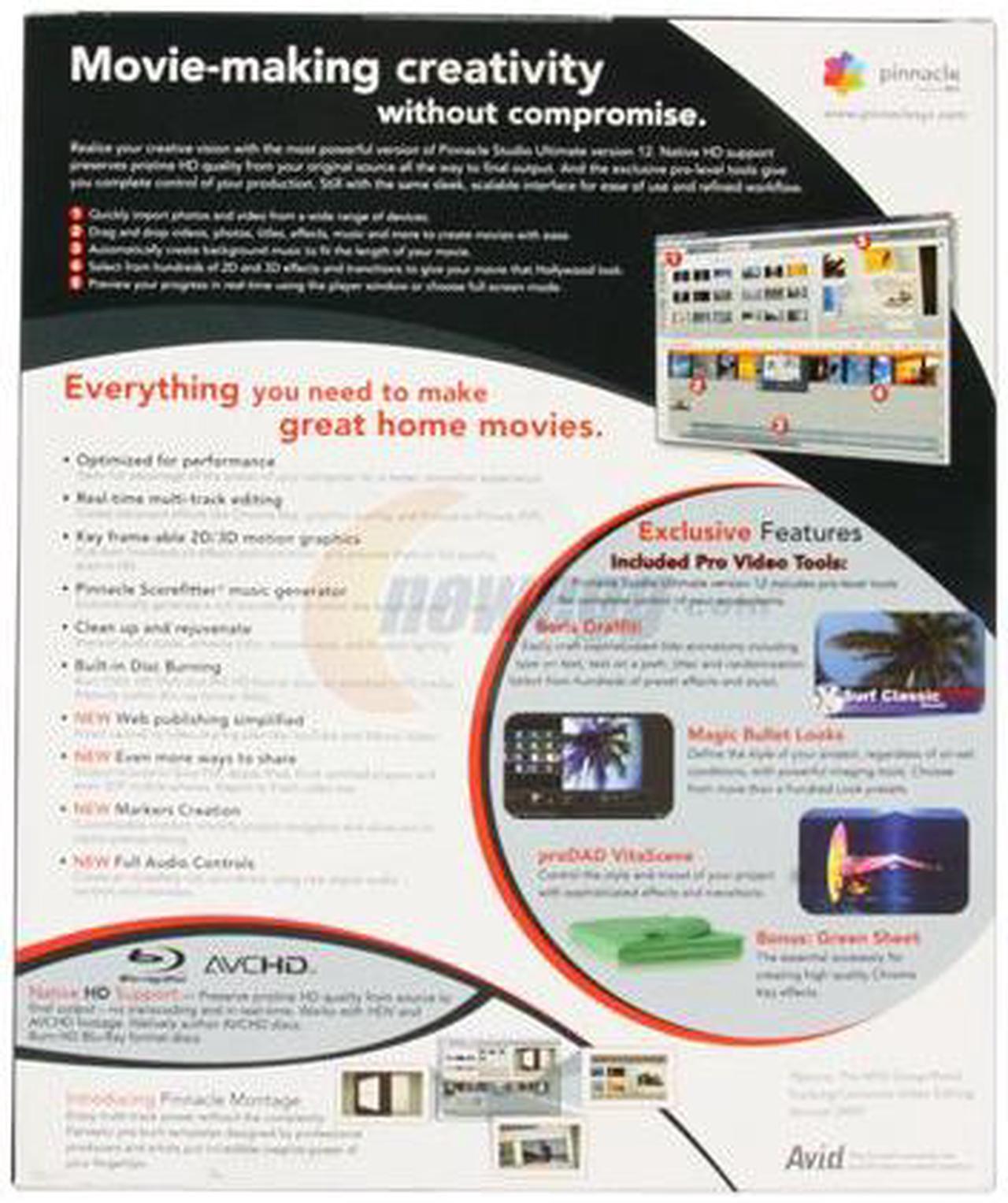 Alt view image 3 of 3 - Pinnacle Studio Ultimate version 12