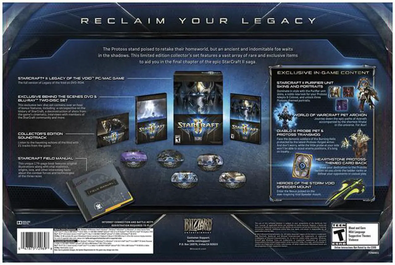 Alt view image 2 of 2 - Starcraft II: Legacy of the Void Collector's Edition - PC