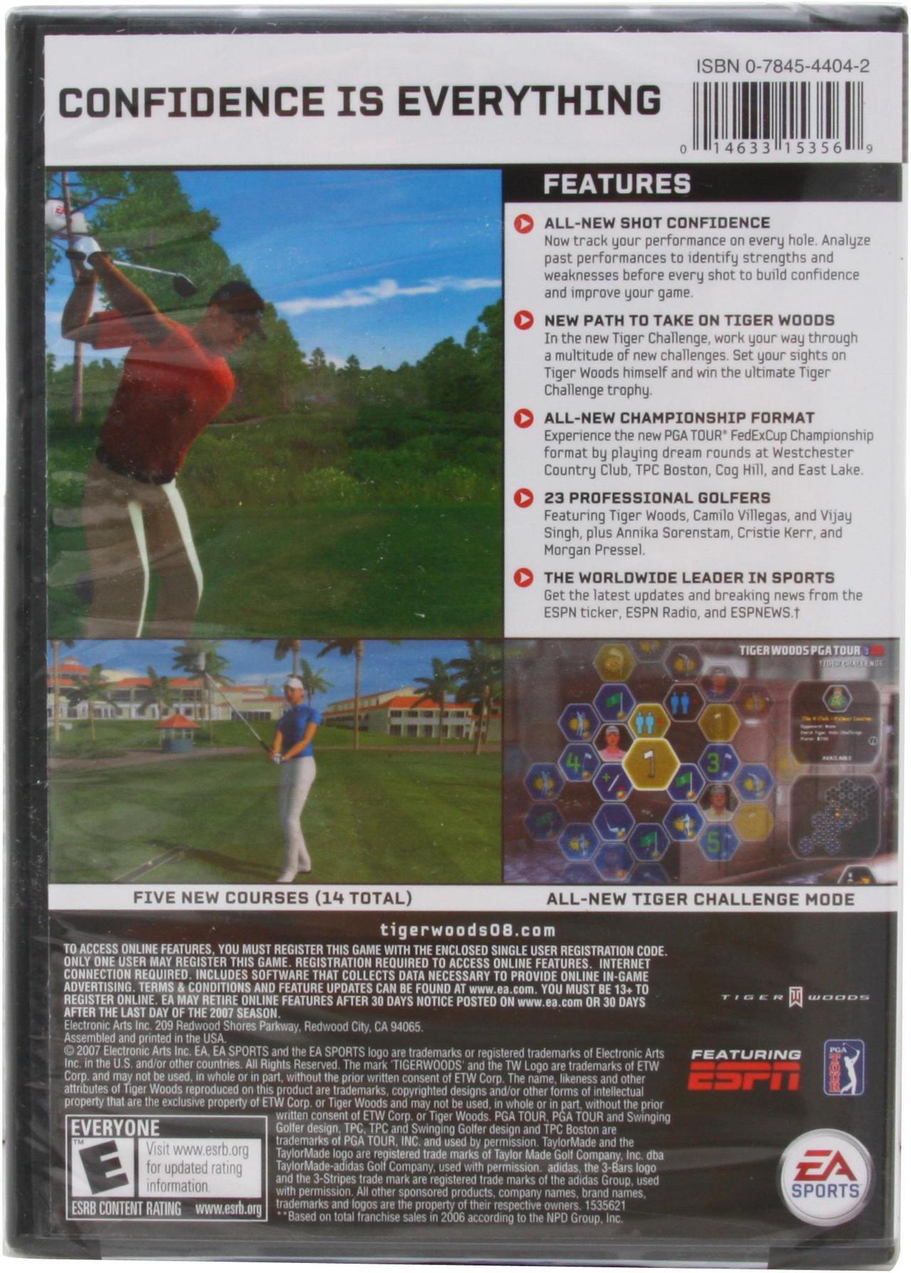 Alt view image 2 of 7 - Tiger Woods PGA Tour 08 PC Game
