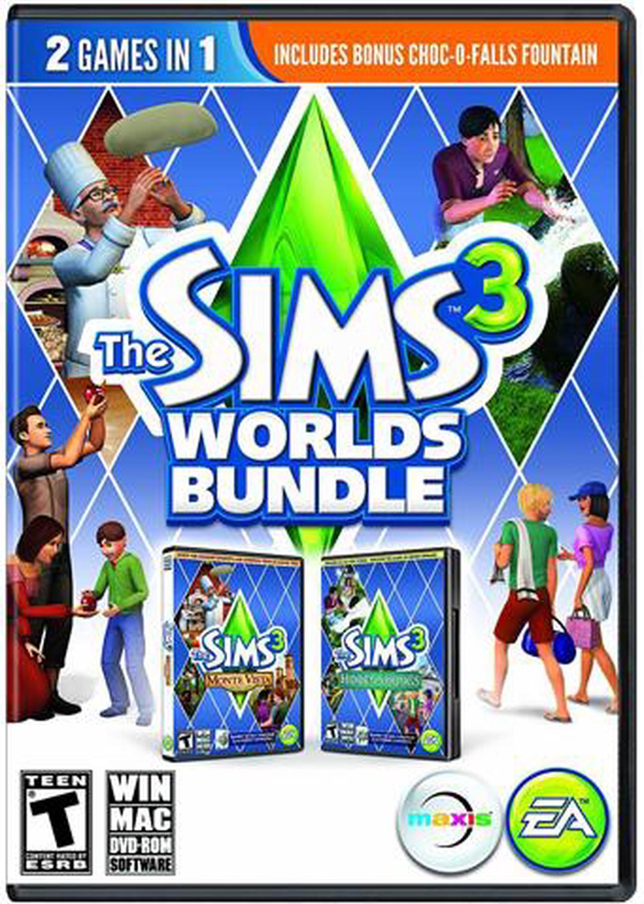 Main image of The Sims 3 Worlds Bundle PC Game