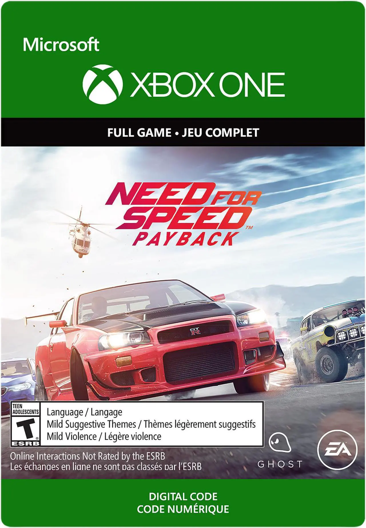 Main image of Need for Speed: Payback Edition Xbox One [Digital Code]