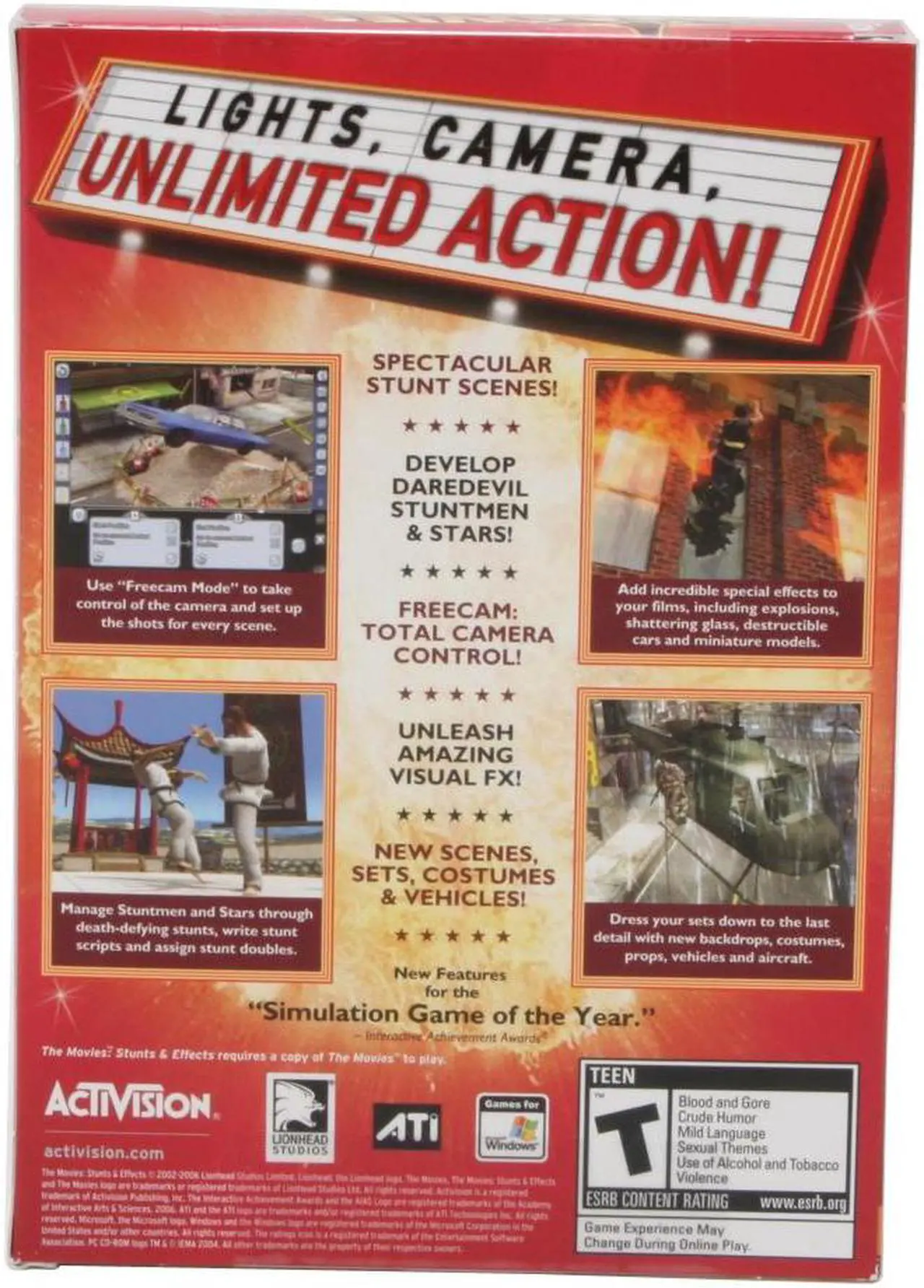 Alt view image 2 of 2 - The Movies: Expansion Pack PC Game