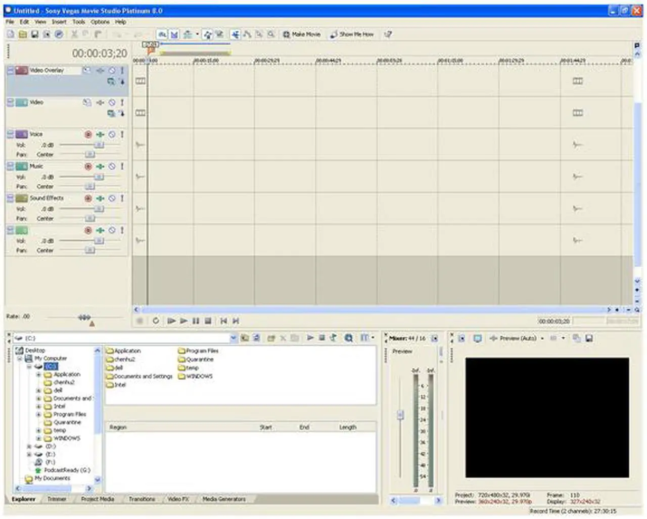 Alt view image 4 of 11 - SONY Vegas Movie Studio+DVD 8 Platinum Edition