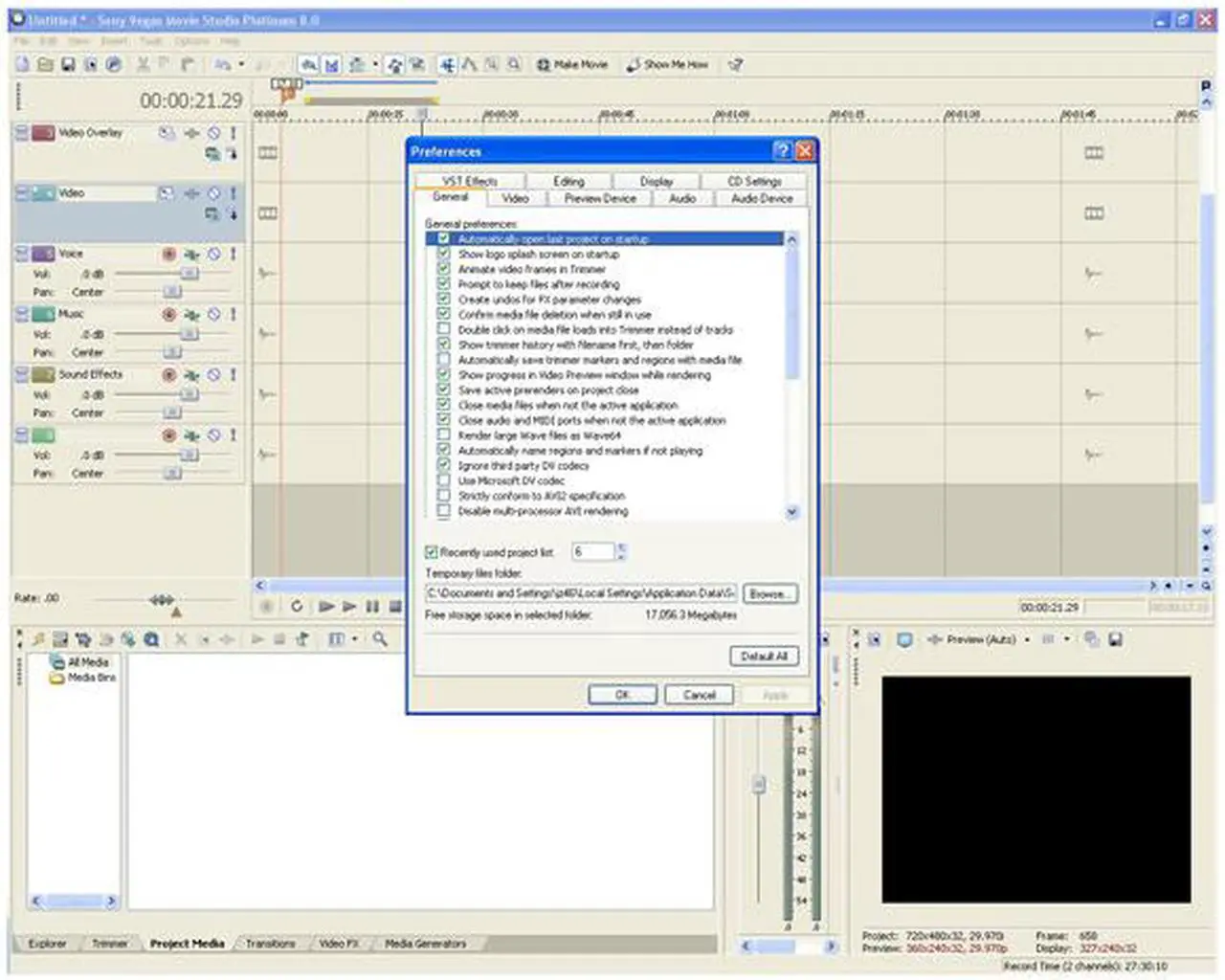 Alt view image 9 of 11 - SONY Vegas Movie Studio+DVD 8 Platinum Edition