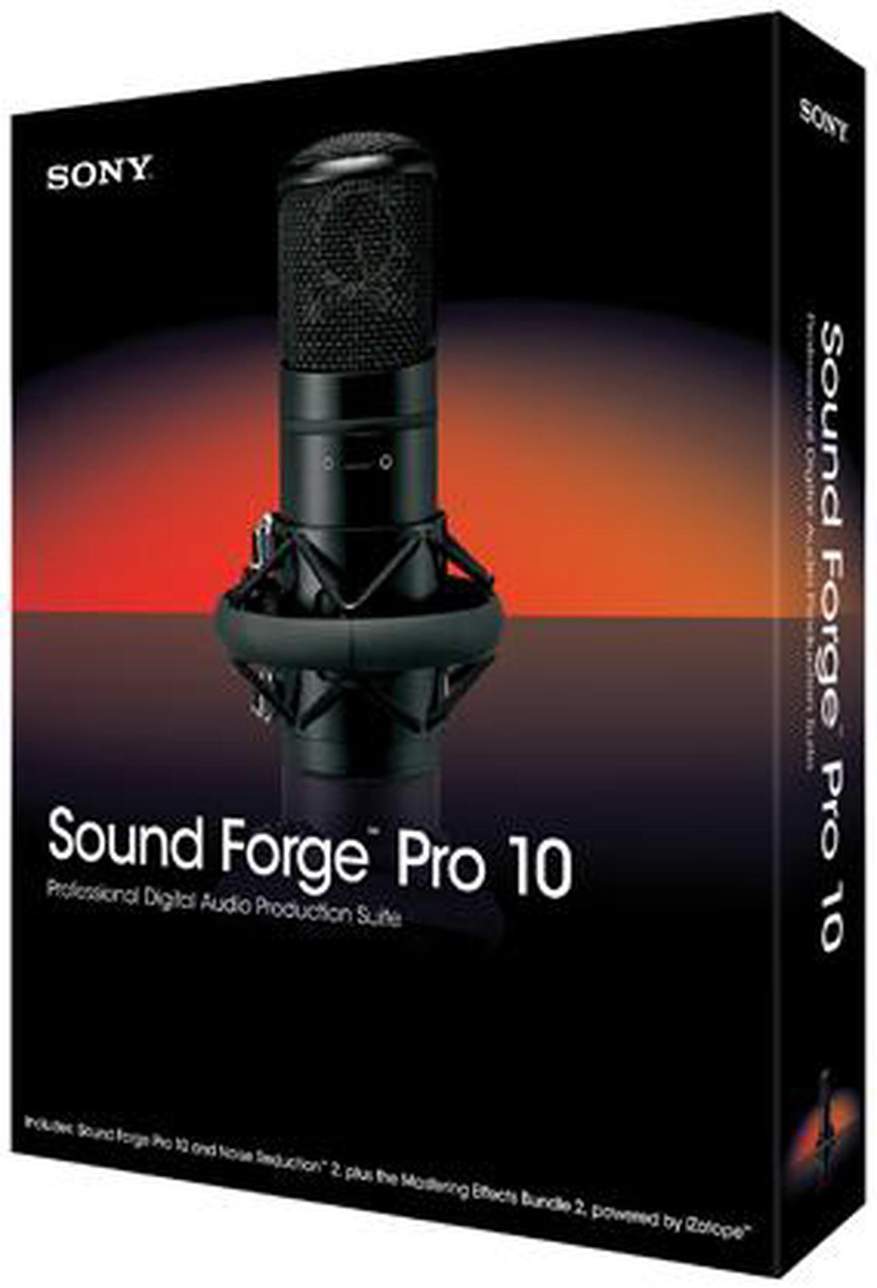 SONY Sound Forge Pro 10