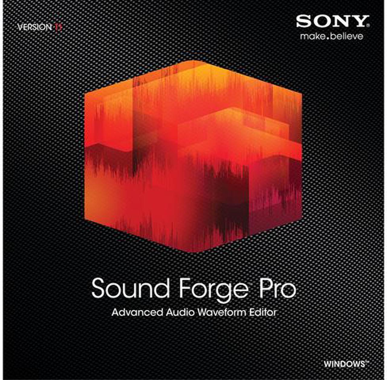 Main image of SONY Sound Forge Pro 11 - Digital Code