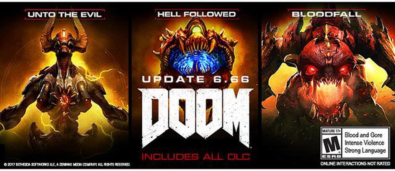 Alt view image 2 of 2 - Doom - Includes All DLC Xbox One [Digital Code]
