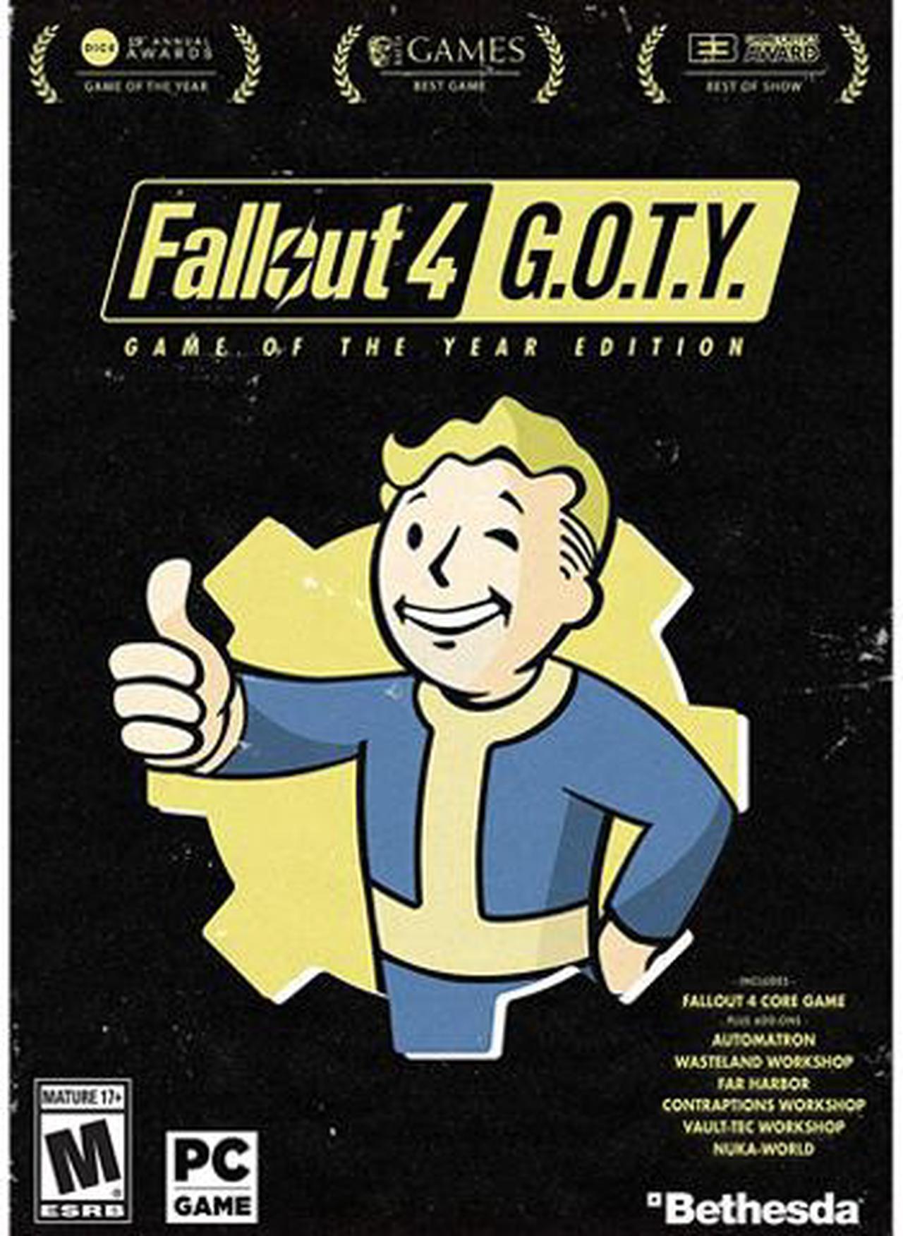 Main image of Fallout 4 Game of the Year Edition - PC